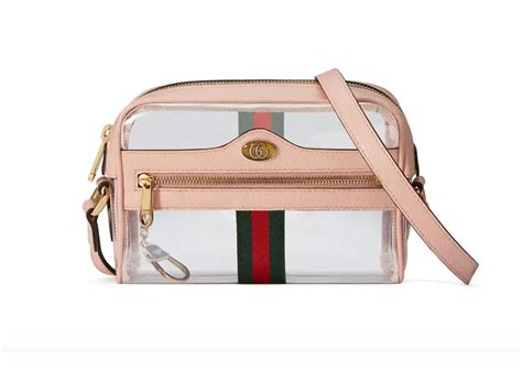 cosmetic gucci bags|gucci ophidia clear bag.